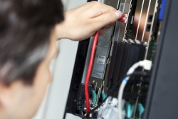 Telephone Switchboard - Plugging In